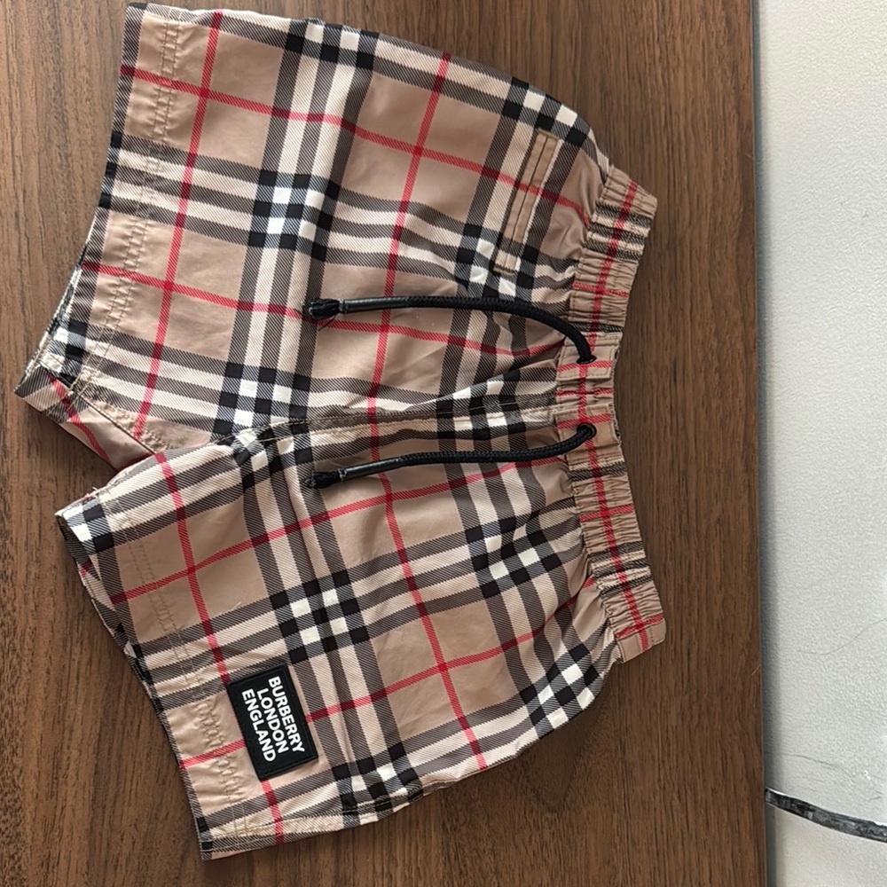 Burberry Kids Swimming Trunks
